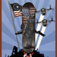 KDS x Enclave Nexus Power Armor Skateboard Deck – 8.25"