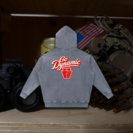 Go Dynamic Snow Wash Fleece Oversize Hoodie