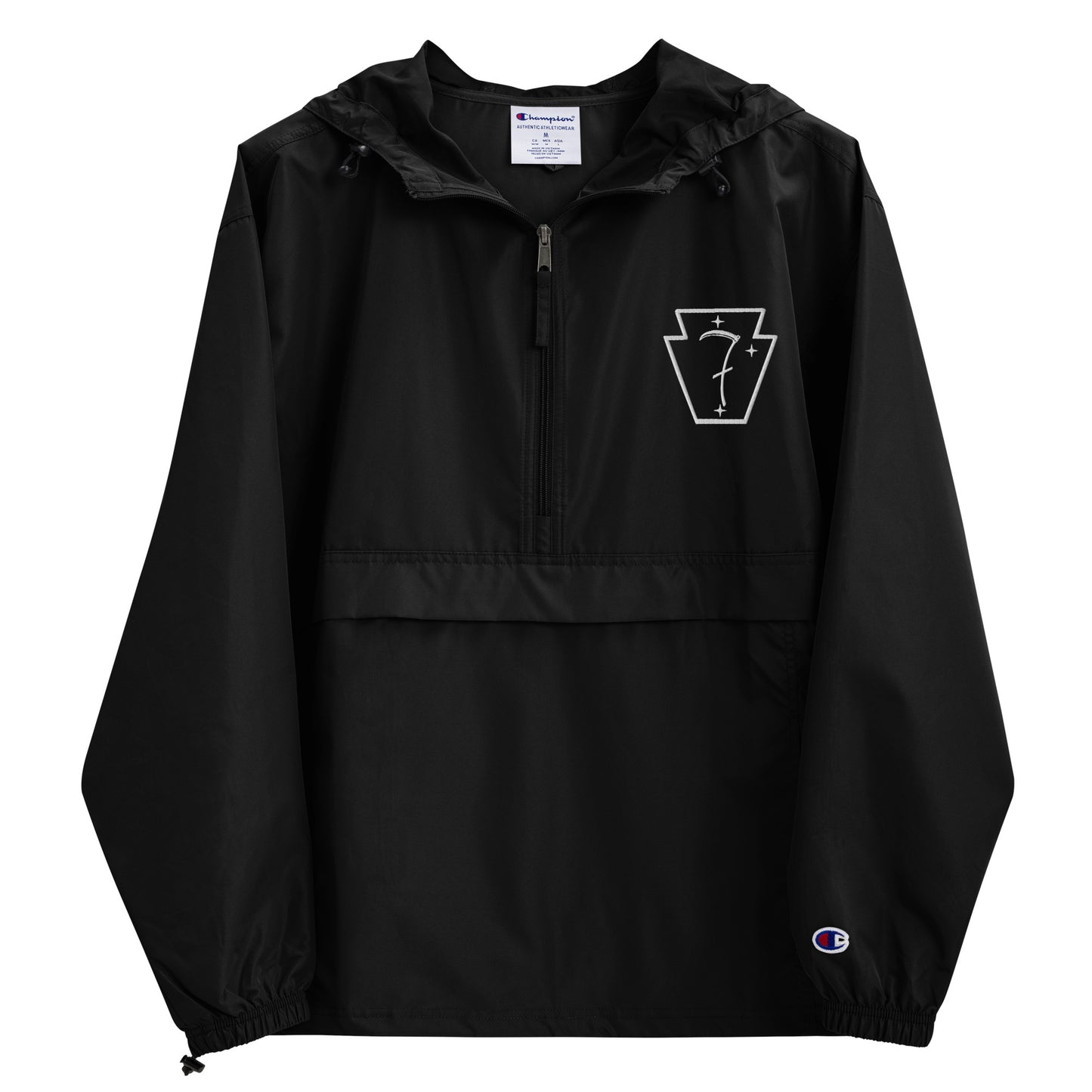 Three Rivers Champion Jacket - White logo.
