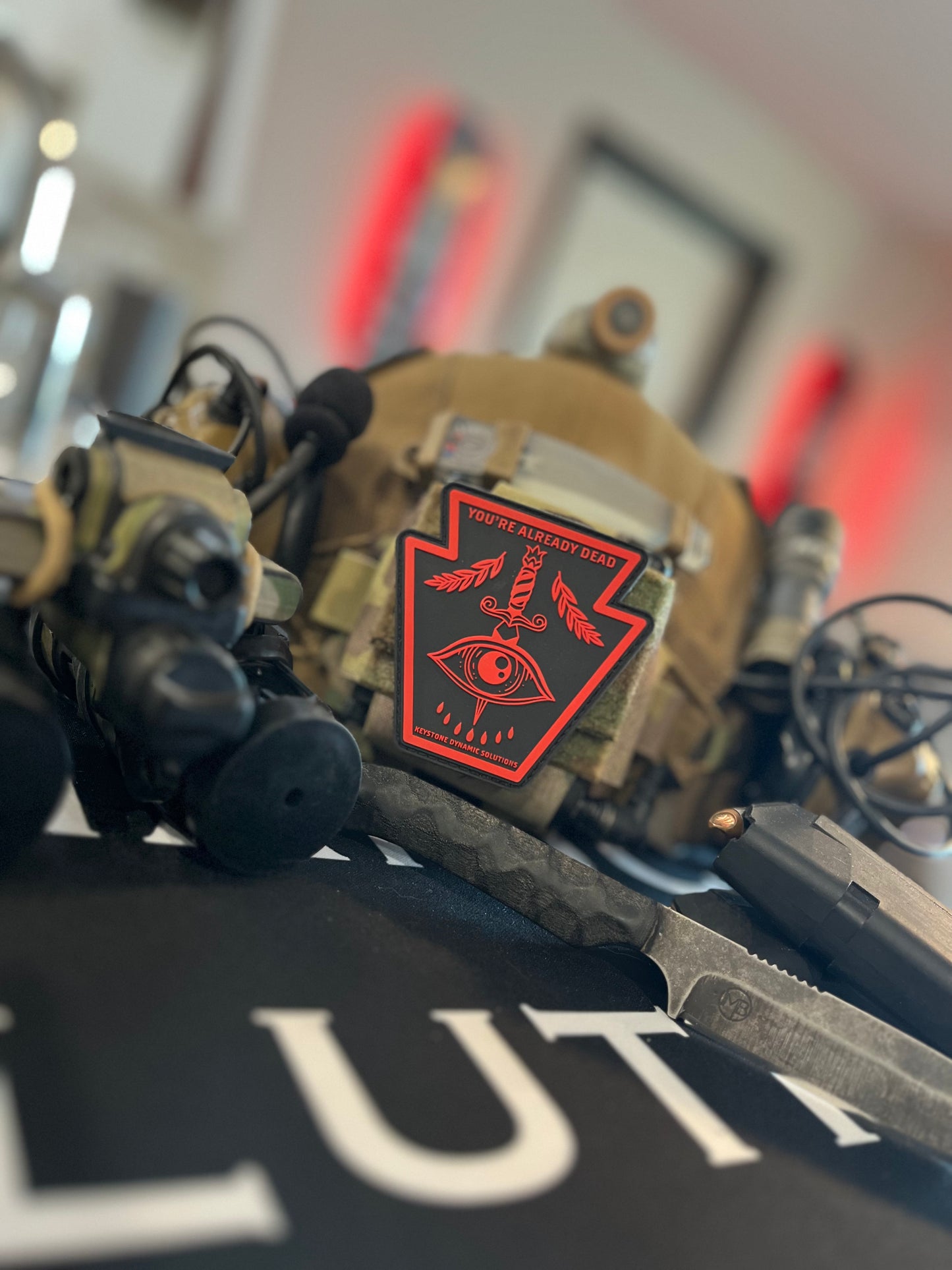 Dont Blink PVC Patch - WP-PVS14