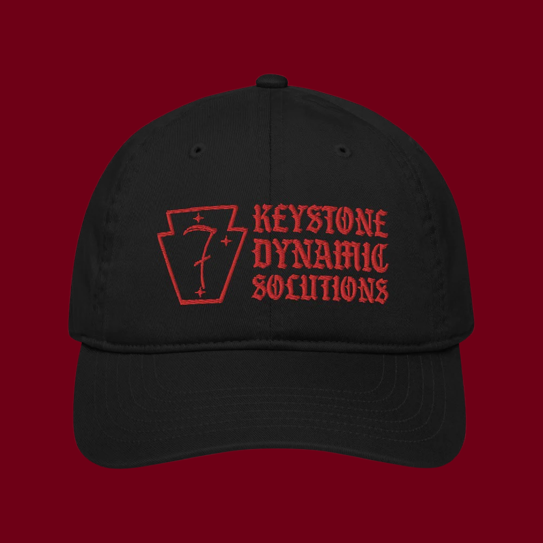 THREE RIVERS DAD HAT - RED LOGO - WP-PVS14
