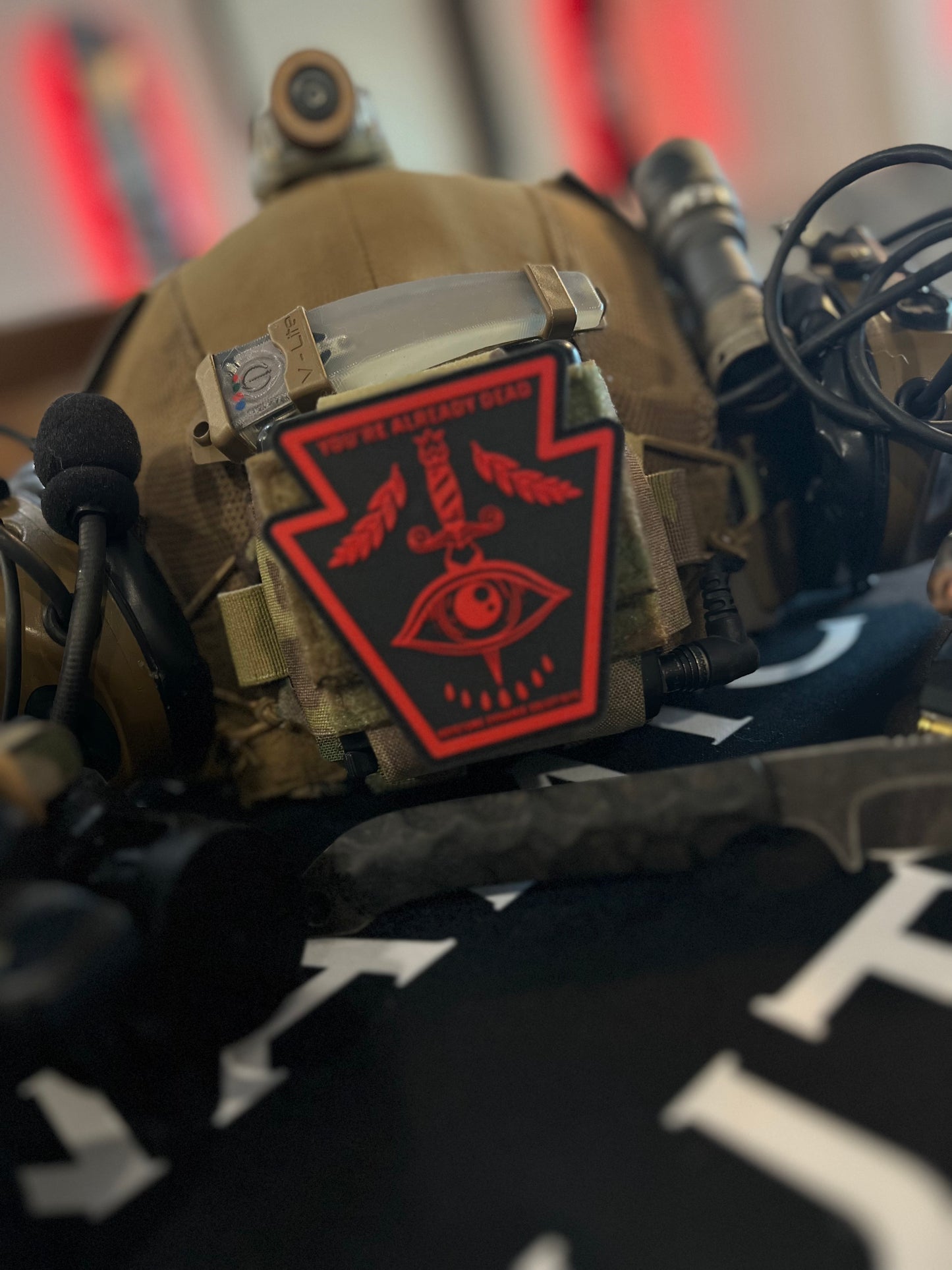 Dont Blink PVC Patch - WP-PVS14