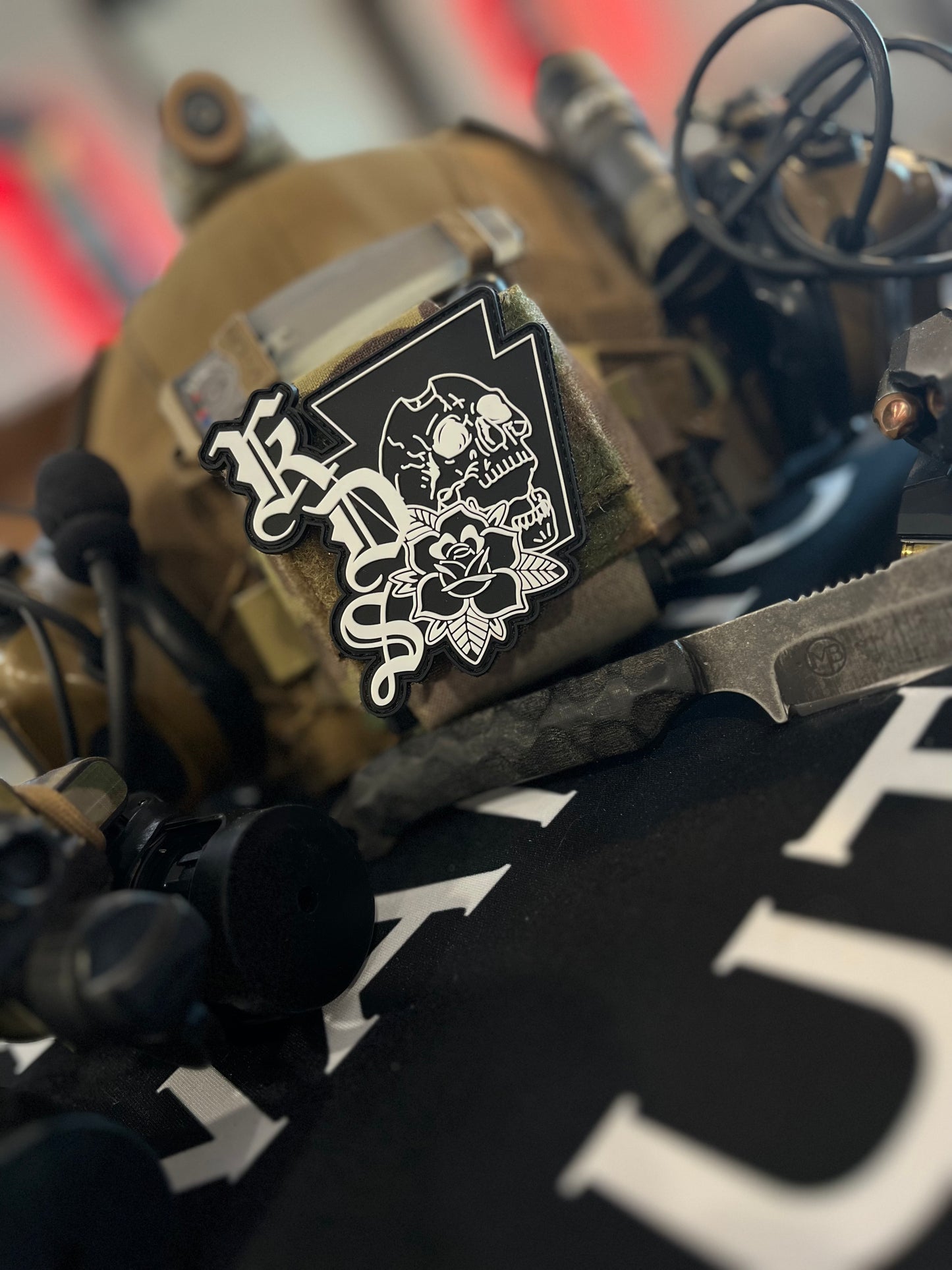 K.D.S. PVC Patch- BLOCK TWO COMBO