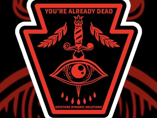 Dont Blink PVC Patch - WP-PVS14