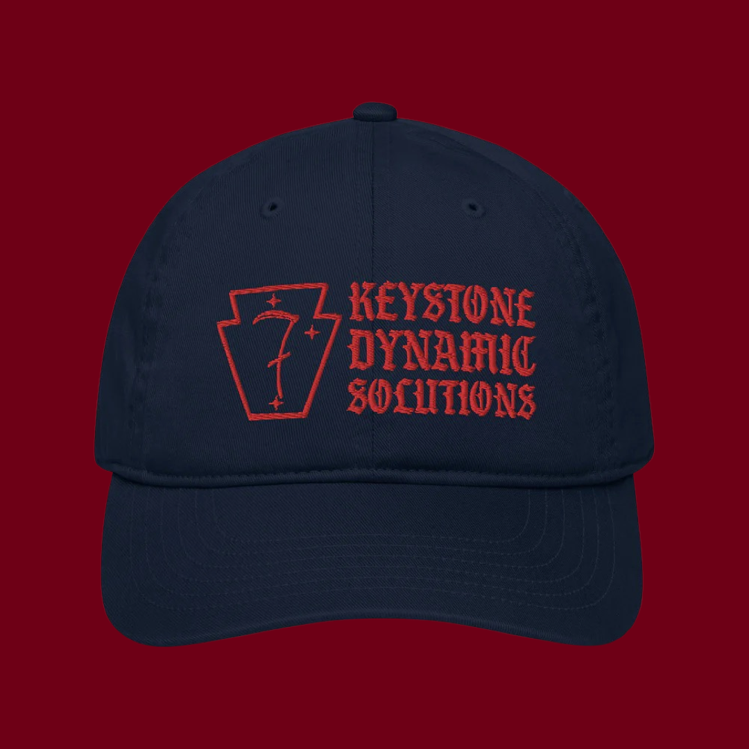 THREE RIVERS DAD HAT - RED LOGO - WP-PVS14