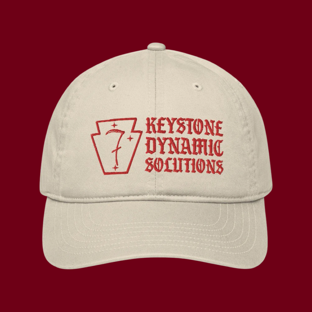 THREE RIVERS DAD HAT - RED LOGO - WP-PVS14