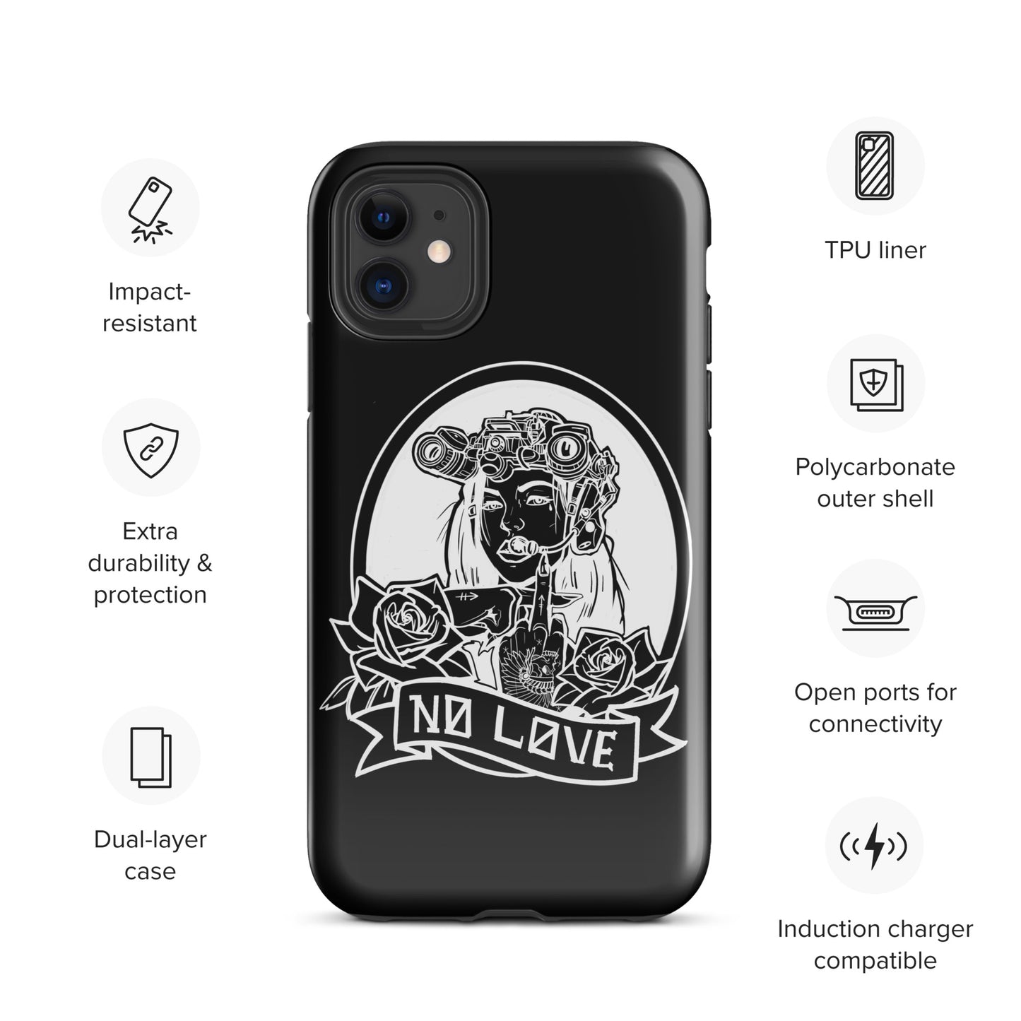 No love Tough case