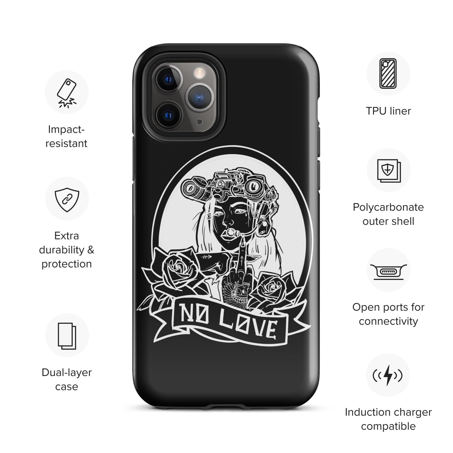 No love Tough case