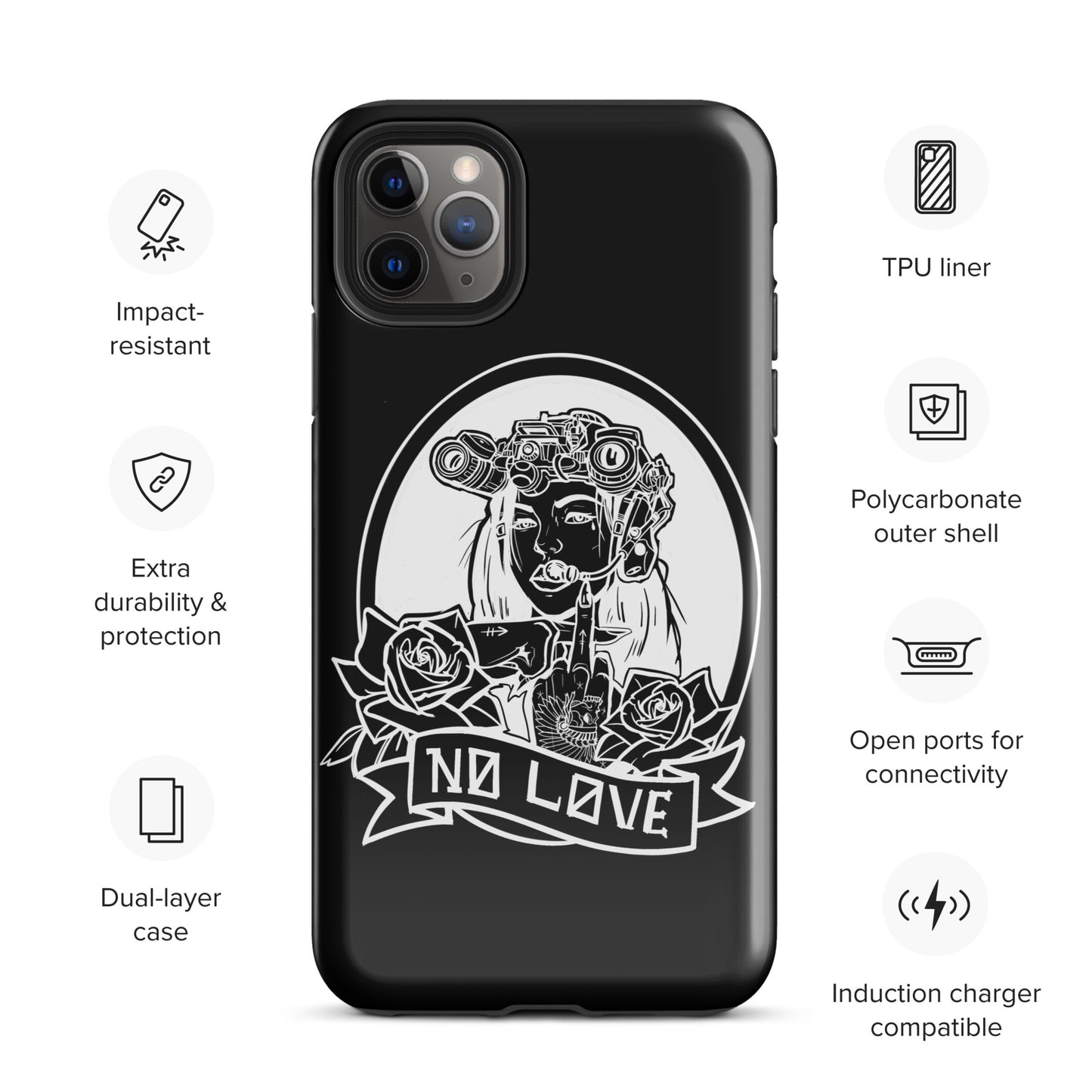 No love Tough case
