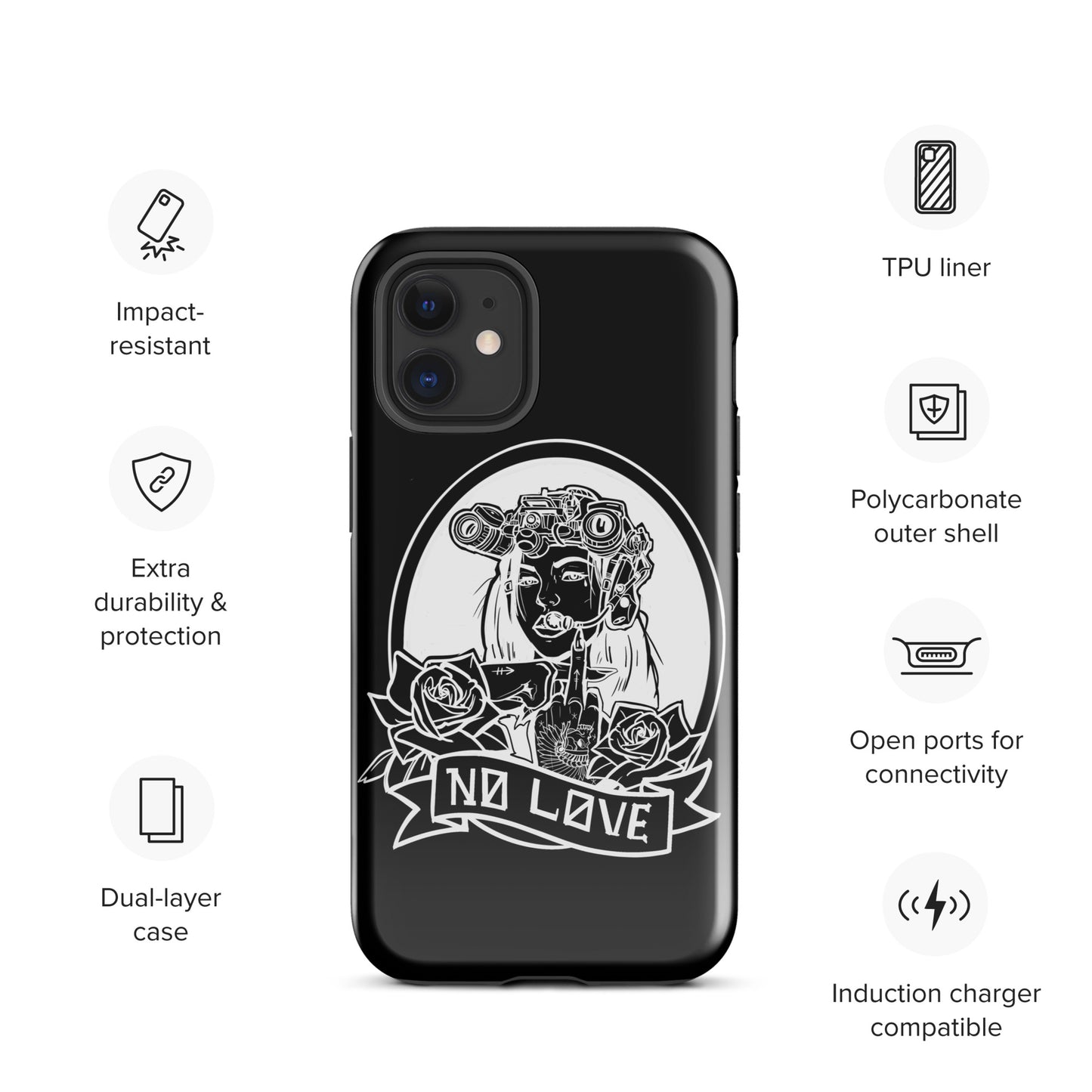No love Tough case