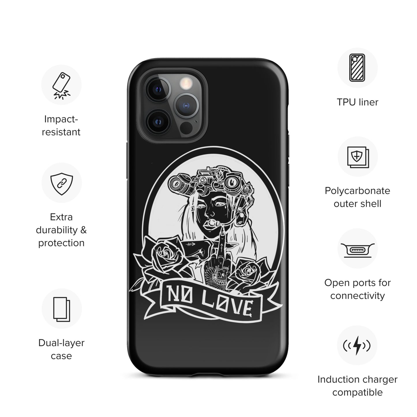 No love Tough case