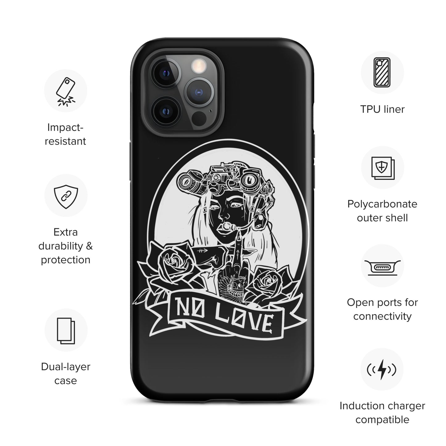 No love Tough case