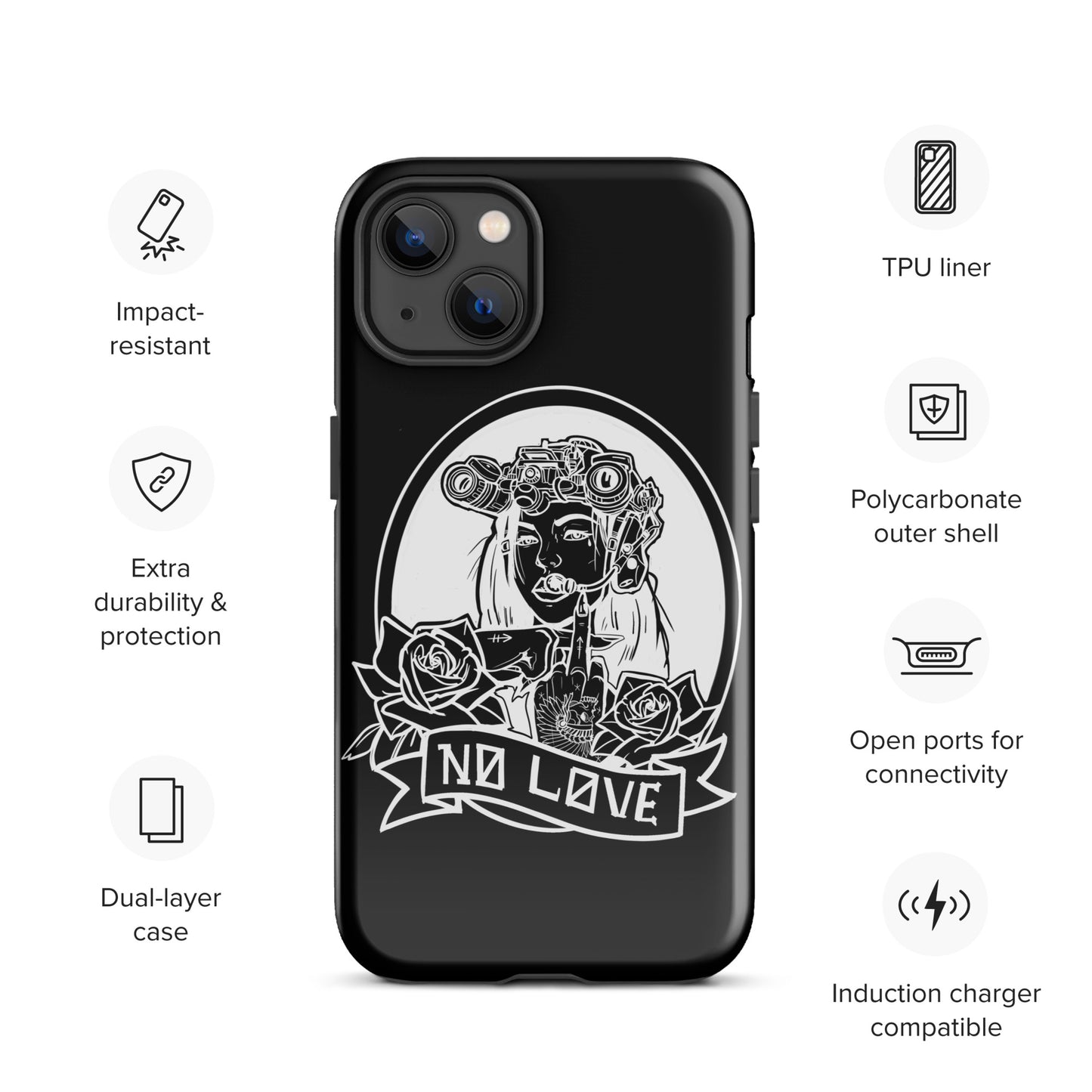 No love Tough case