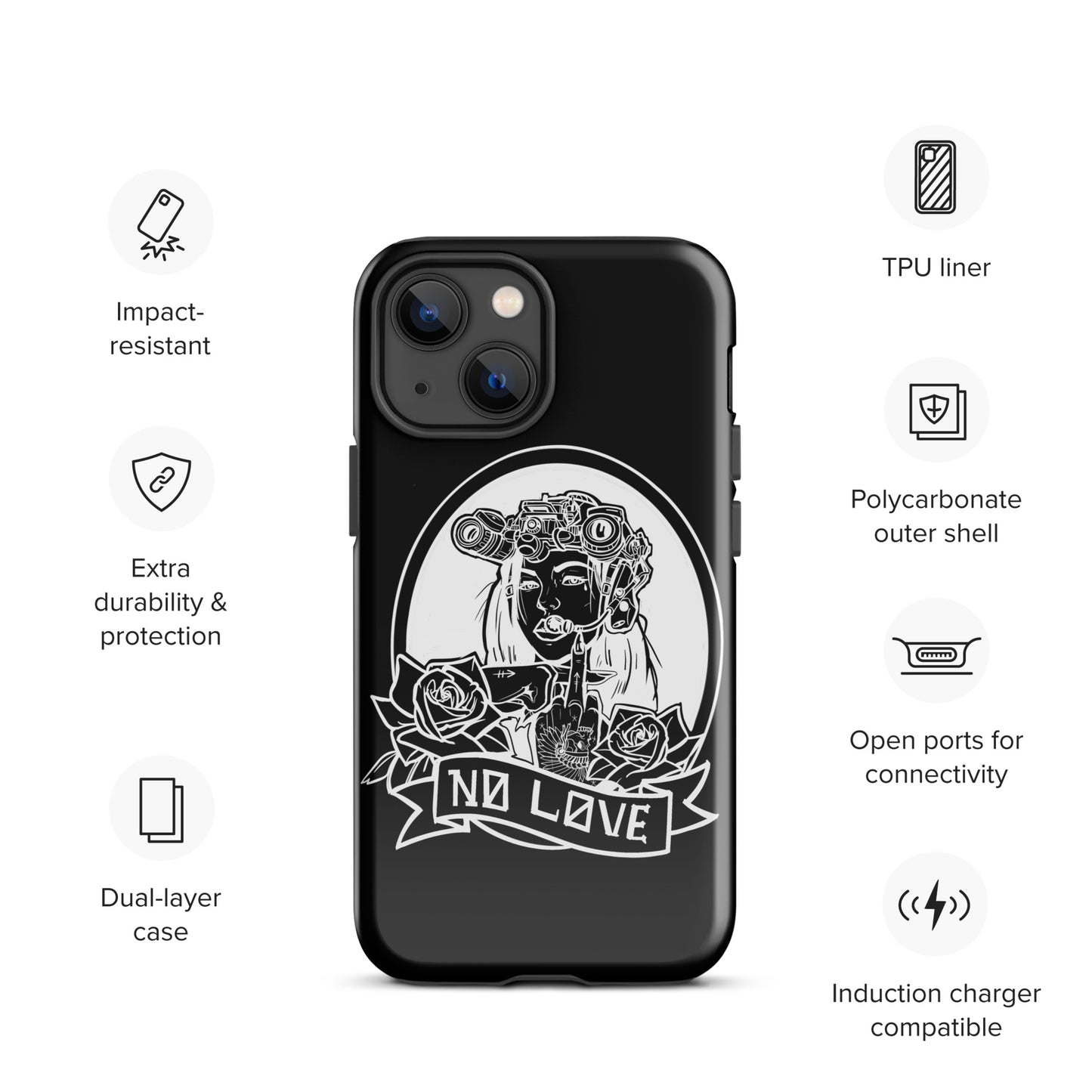 No love Tough case