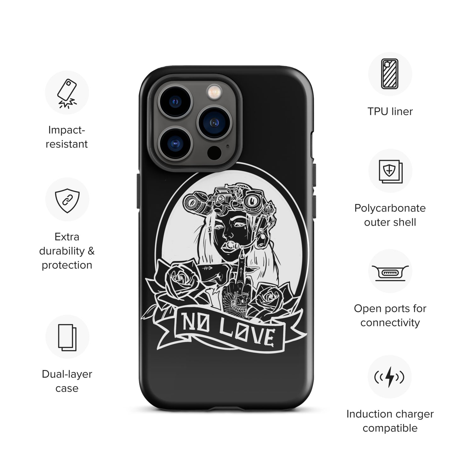 No love Tough case