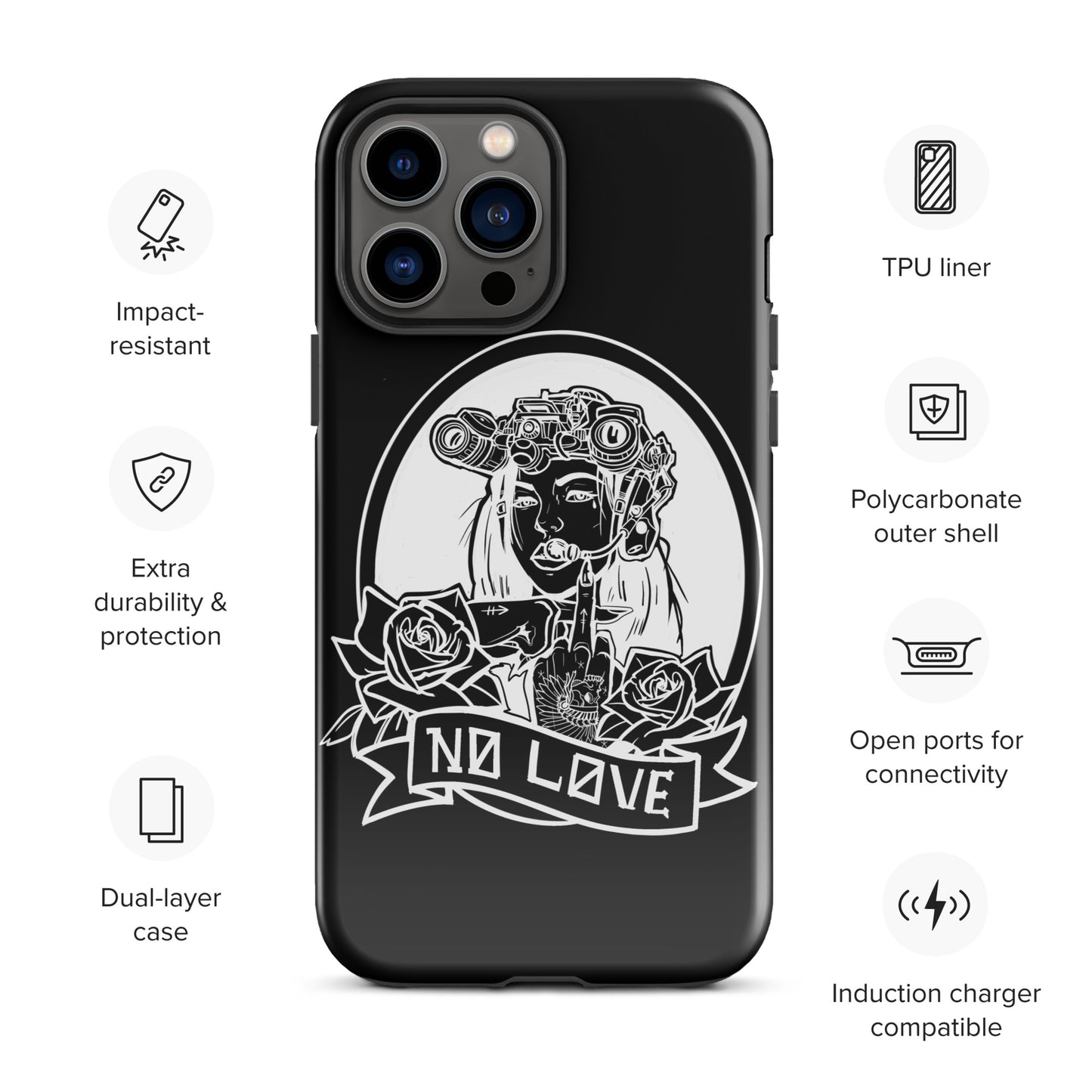 No love Tough case