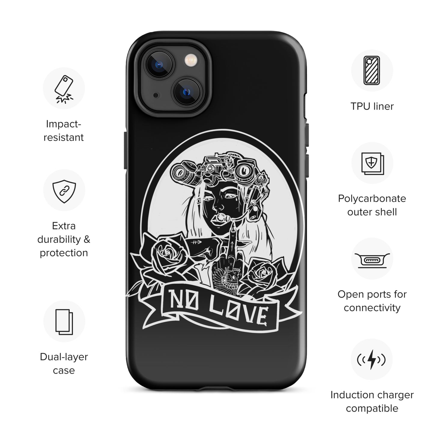 No love Tough case