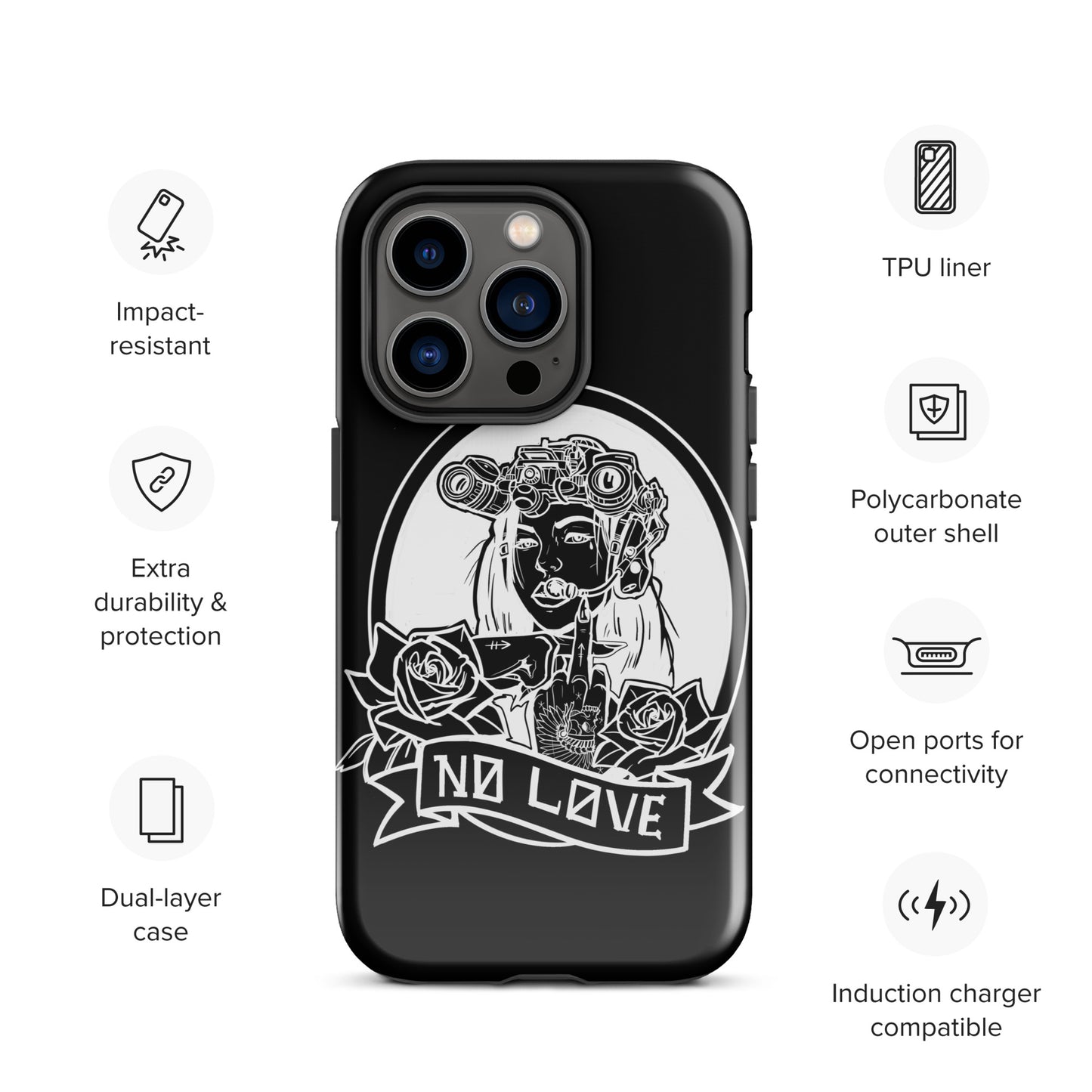 No love Tough case