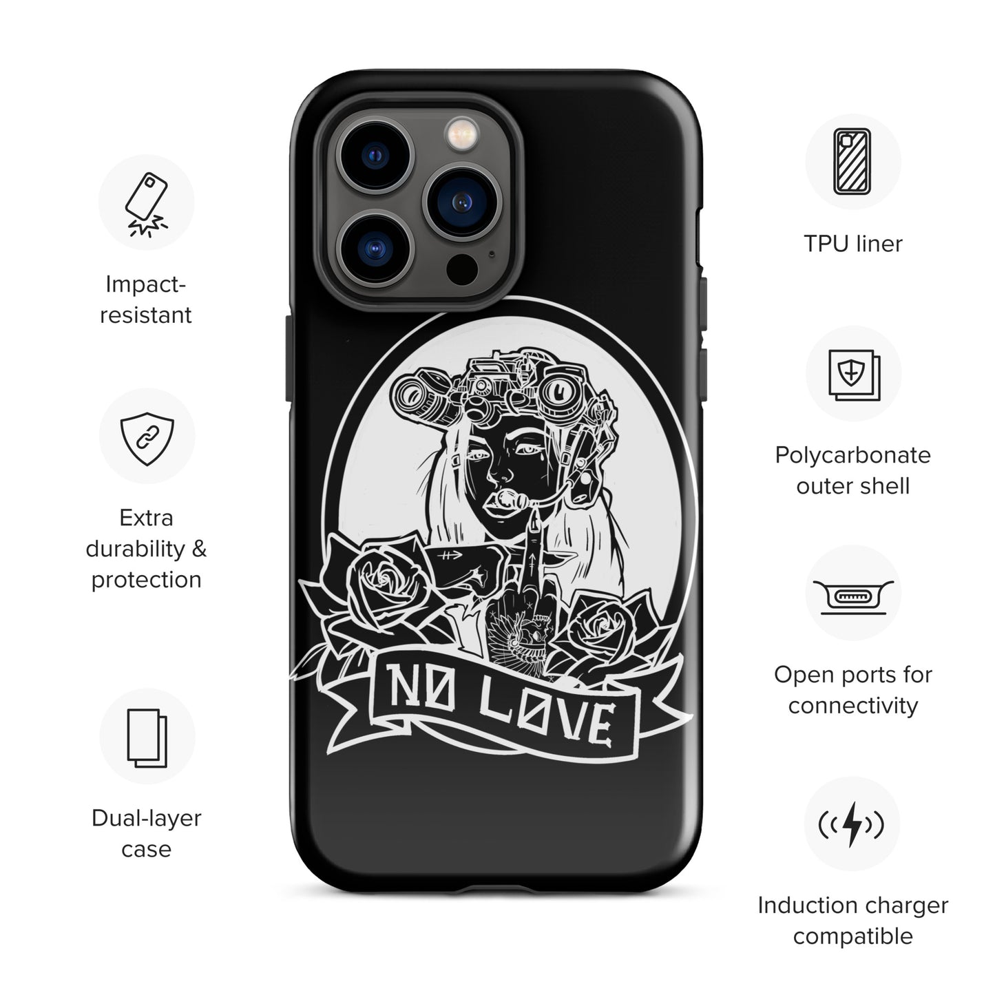 No love Tough case