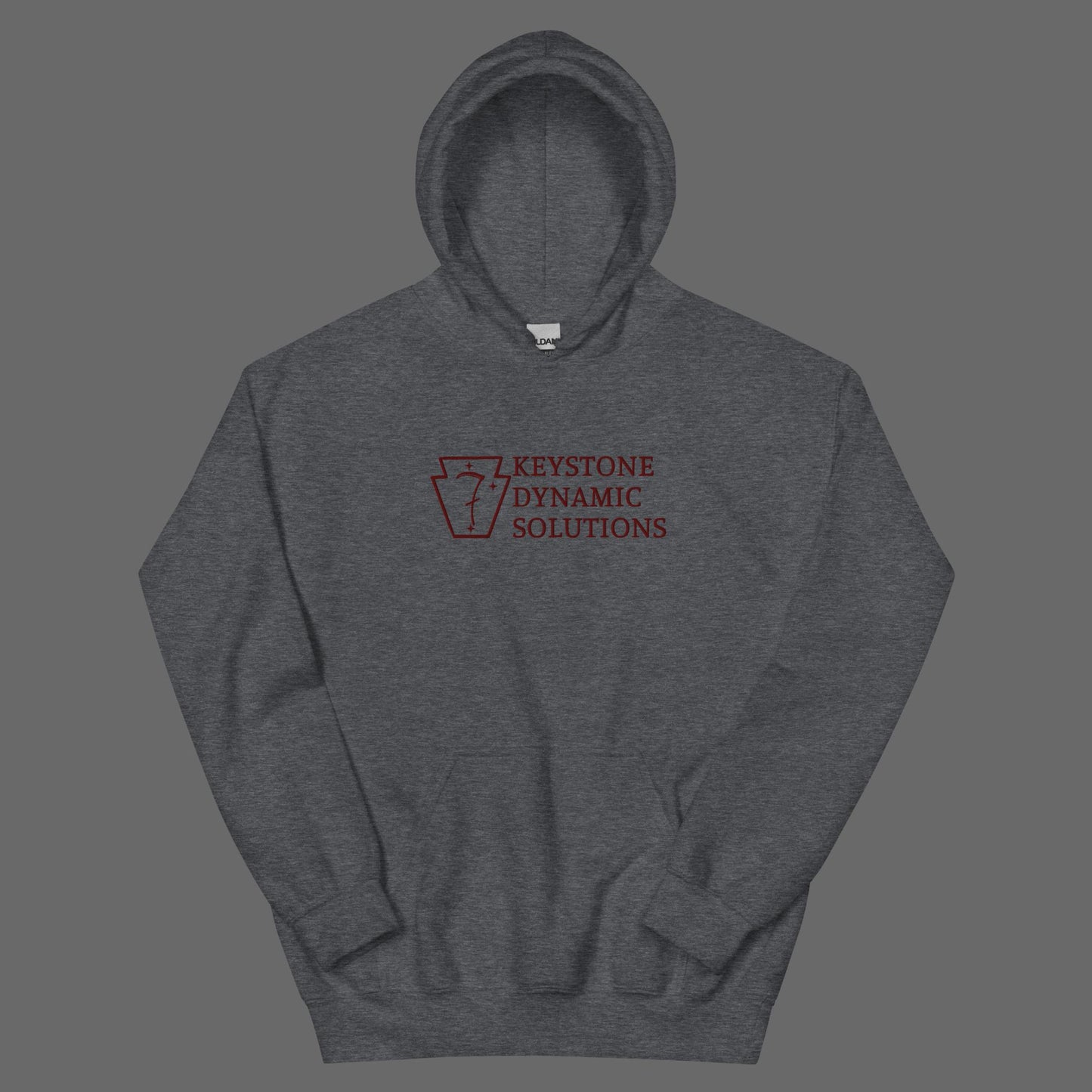 KDS Center Logo Embroidered Hoodie