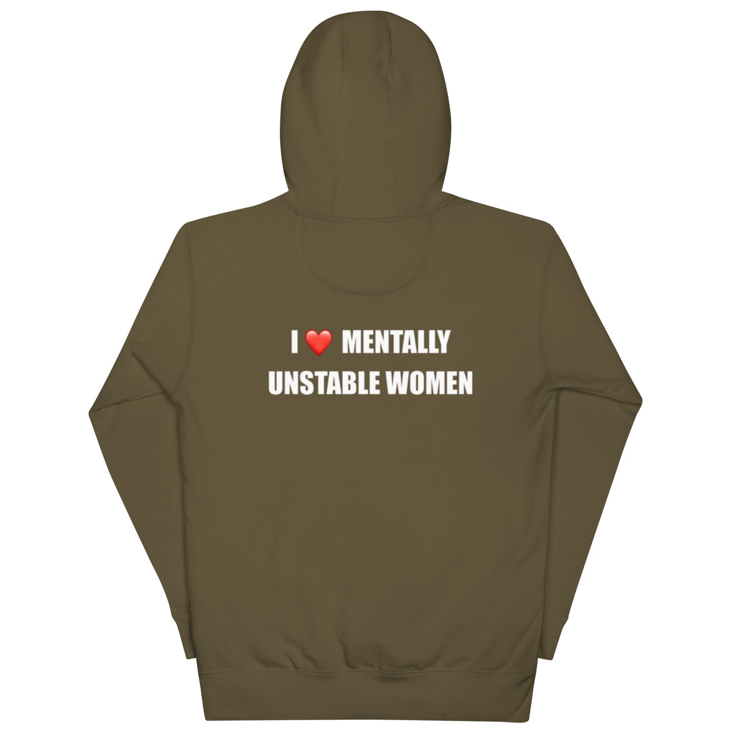 I HEART MENTALLY UNSTABLE WOMEN- WP-PVS14