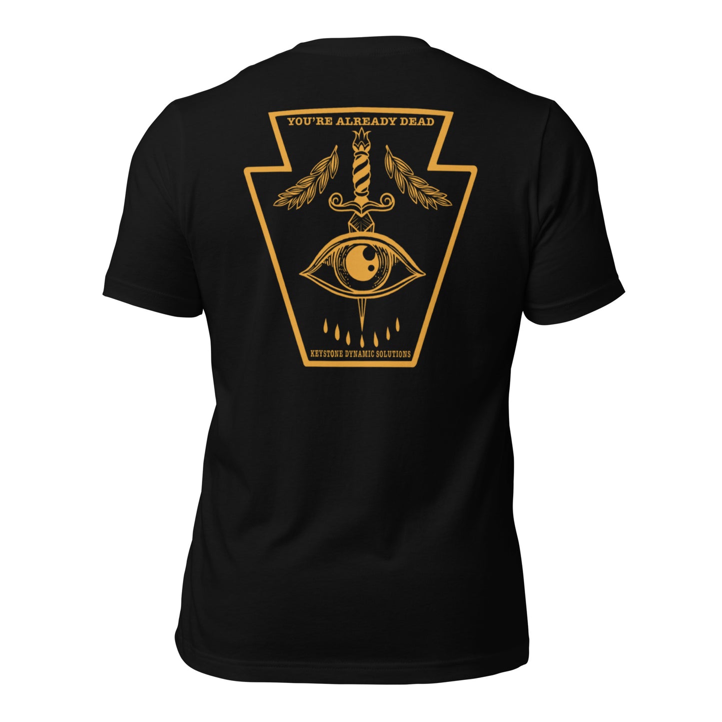 Dont blink MK3 - Gold ink