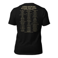 Appalachian Range Day 2025 Vendor List Shirt