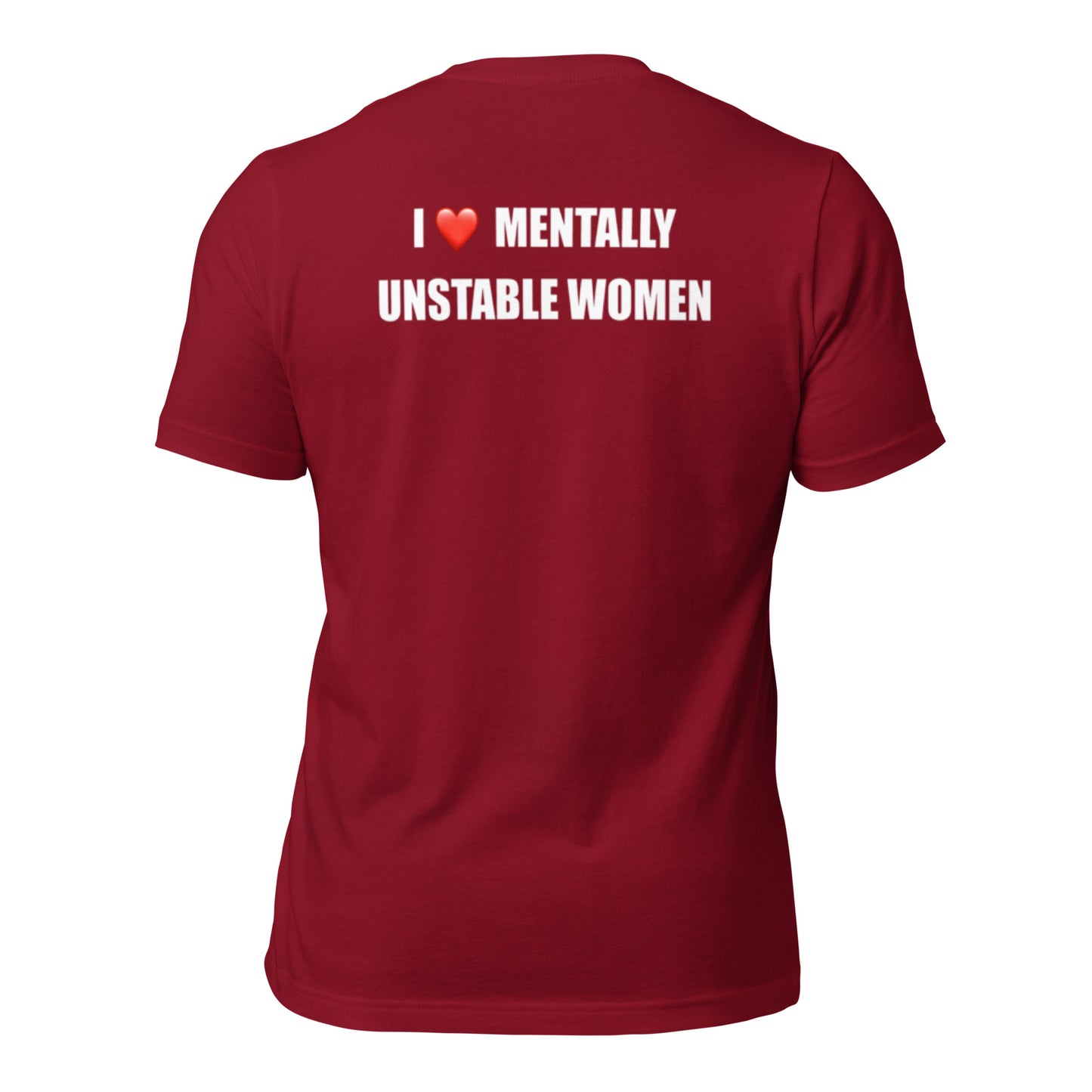 I HEART MENTALLY UNSTABLE WOMEN - WP-PVS14