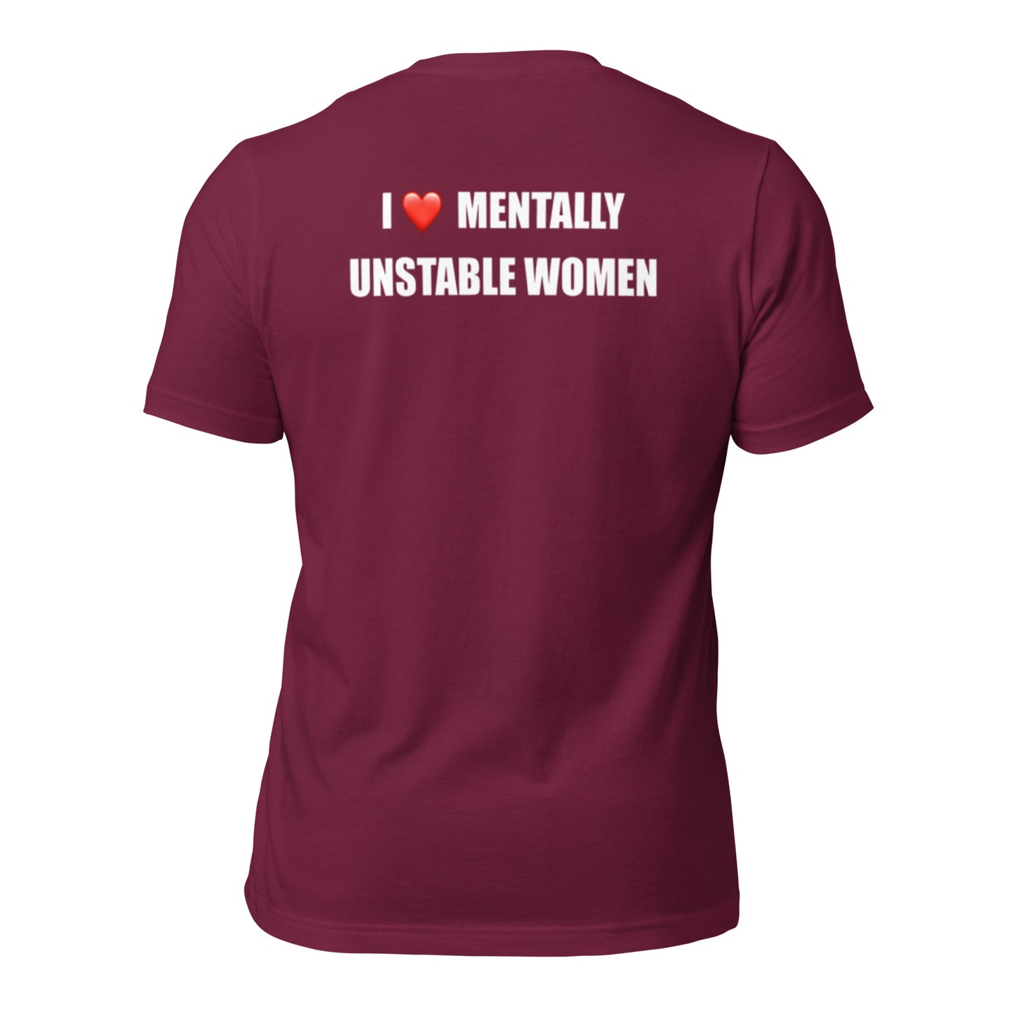 I HEART MENTALLY UNSTABLE WOMEN - WP-PVS14