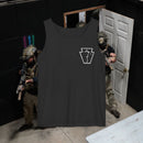 Corporate Logo Front Left Breast Tank  GIVEAWAY ELIGIBLE