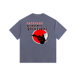 Left Overs Vintage Washed Oversized Cotton T-Shirt