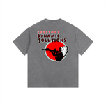 Left Overs Vintage Washed Oversized Cotton T-Shirt