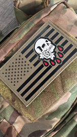 KDS American Flag Patch — 3x5" Tan 🚨PRE ORDER ENDS November 3rd🚨