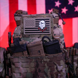 KDS American Flag Patch — 3x5" Tan 🚨PRE ORDER ENDS November 3rd🚨