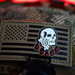 KDS American Flag Patch — 2x3.5" Tan. 🚨PRE ORDER ENDS November 3rd🚨