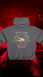 Floral Logo Hoodie