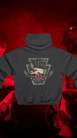 Floral Logo Hoodie