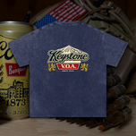 Beer Me Snow Washed Oversized  T-Shirt