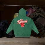 Go Dynamic Snow Wash Fleece Oversize Hoodie