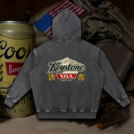 Beer Me Snow Wash Fleece Oversize Hoodie