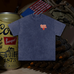 RETRO Vintage Logo Snow Washed Oversized  T-Shirt