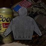 The 30 Rack Snow Wash Fleece Oversize Hoodie