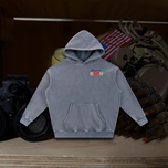 The 30 Rack Snow Wash Fleece Oversize Hoodie