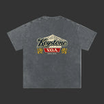 Beer Me Snow Washed Oversized  T-Shirt