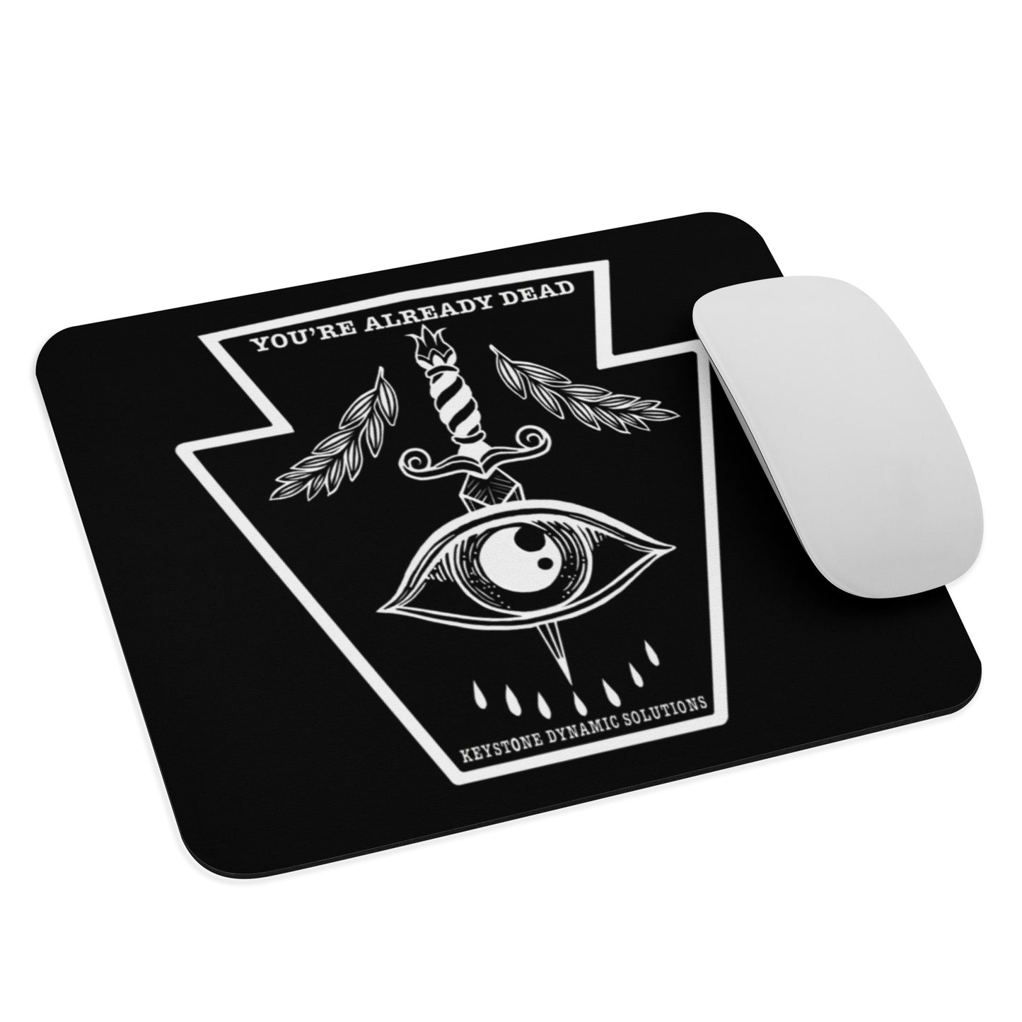 Dont Blink mouse pad